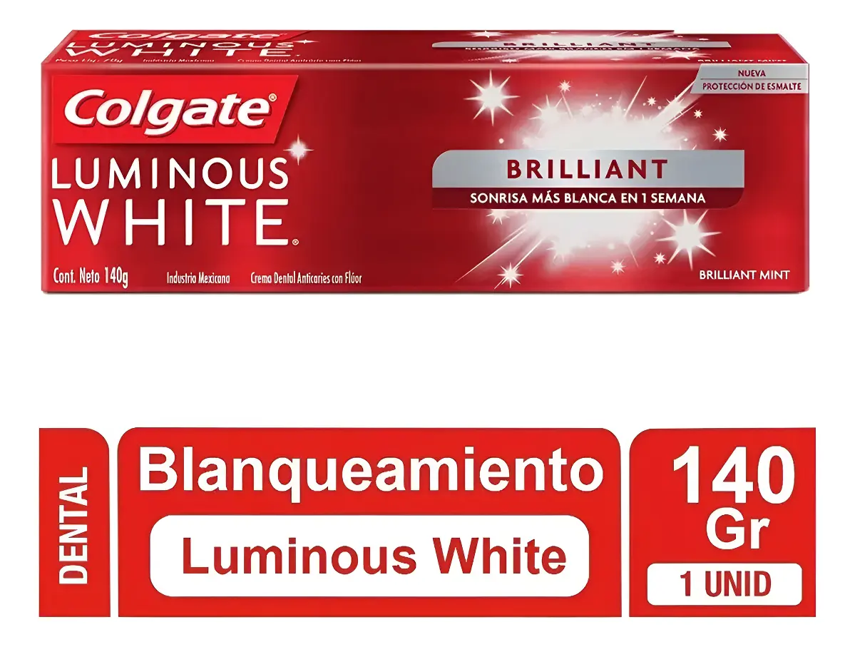 PASTA DENTAL LUMINOUS COLGATE 48X140 GR
