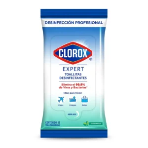 TOALLITAS DESINF FLOWPACK EXP CLOROX 12X15UN