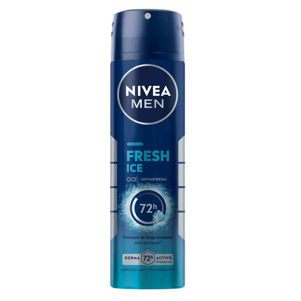 DESODORANTE NIVEA SPRAY MEN FRESH ICE 12X150ML
