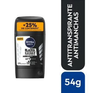 DESODORANTE NIVEA BARRA MEN B&W FRESH 15X54GR