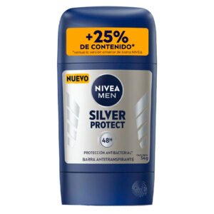 DESODORANTE NIVEA BARRA MEN SILVER PROTEC 15X54GR