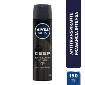 DESODORANTE NIVEA SPRAY MEN DEEP CARBON 12X150ML