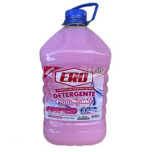 DETERGENTE LIQ CON SUAVIZANTE ROSADO ERO 1X5 LT