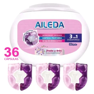 DETERGENTE CAPSULA FRESIA POTE AILEDA 30X36UN