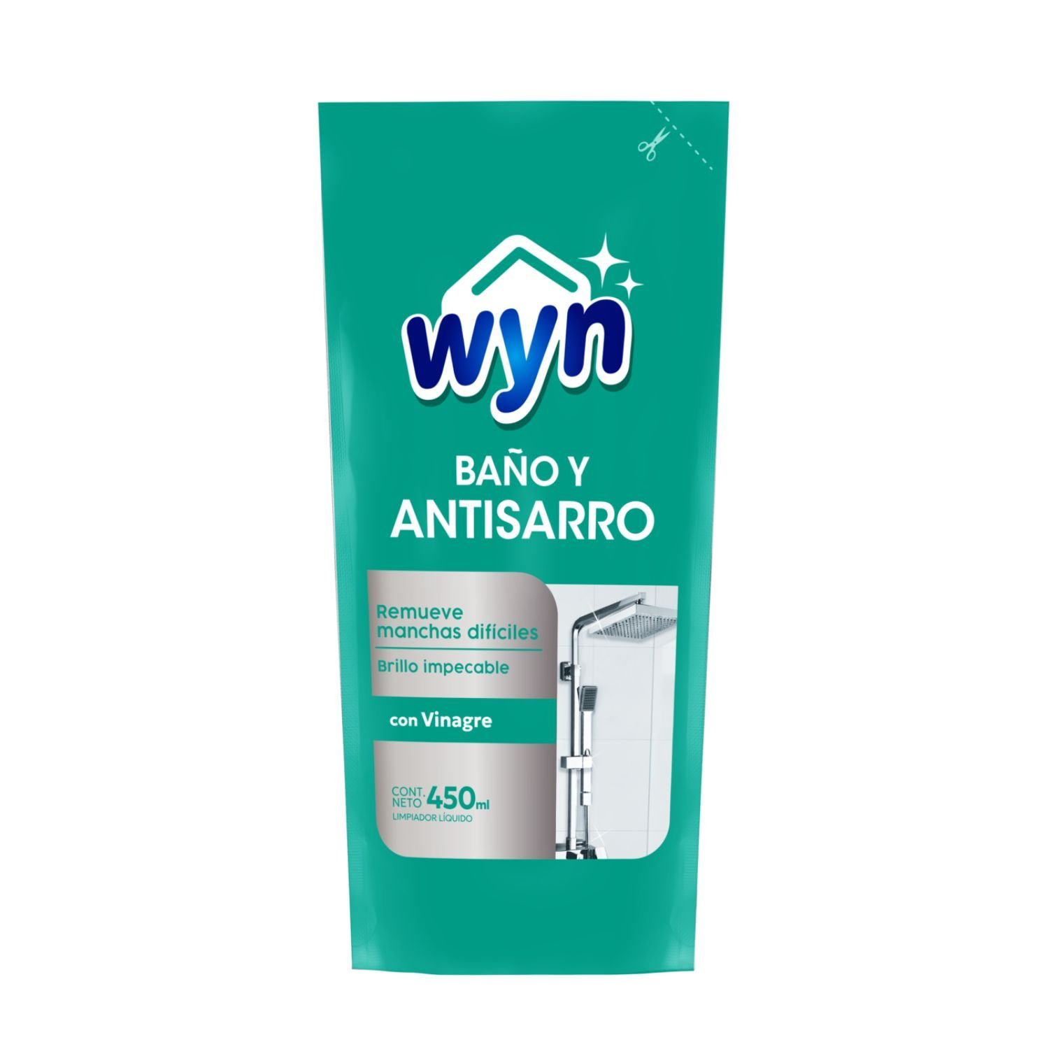LIMPIADOR BAÑO ANTISARRO WYN DP 15X450CC