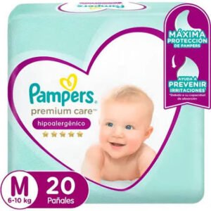 PANAL PREMIUM CARE M PAMPERS 8X20 UN