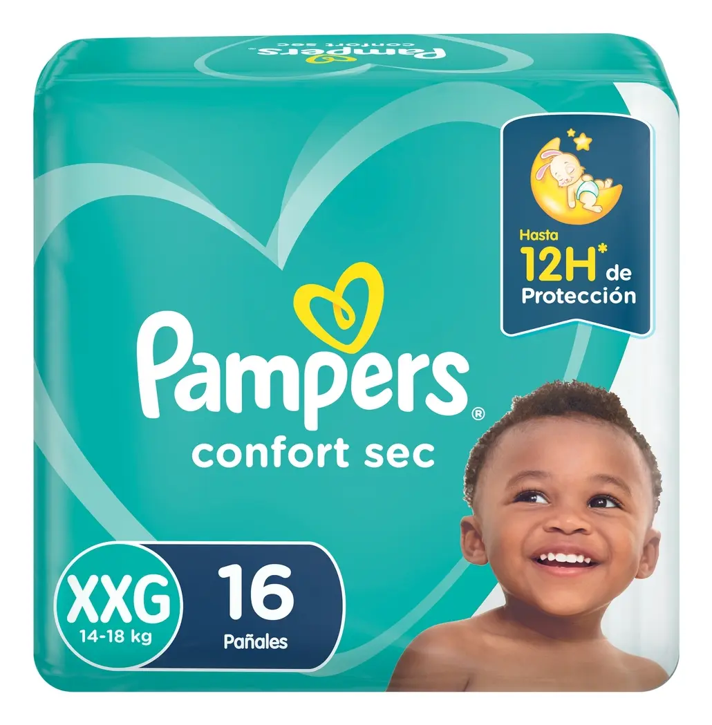 PANAL CONFORT SEC PAMPERS 8X16 UD