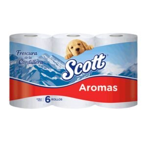 PAPEL HIGIENICO AROMAS SCOTT 8X6X21MT