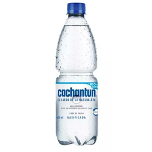 AGUA MINERAL CON GAS CACHANTUN 12X600 CC