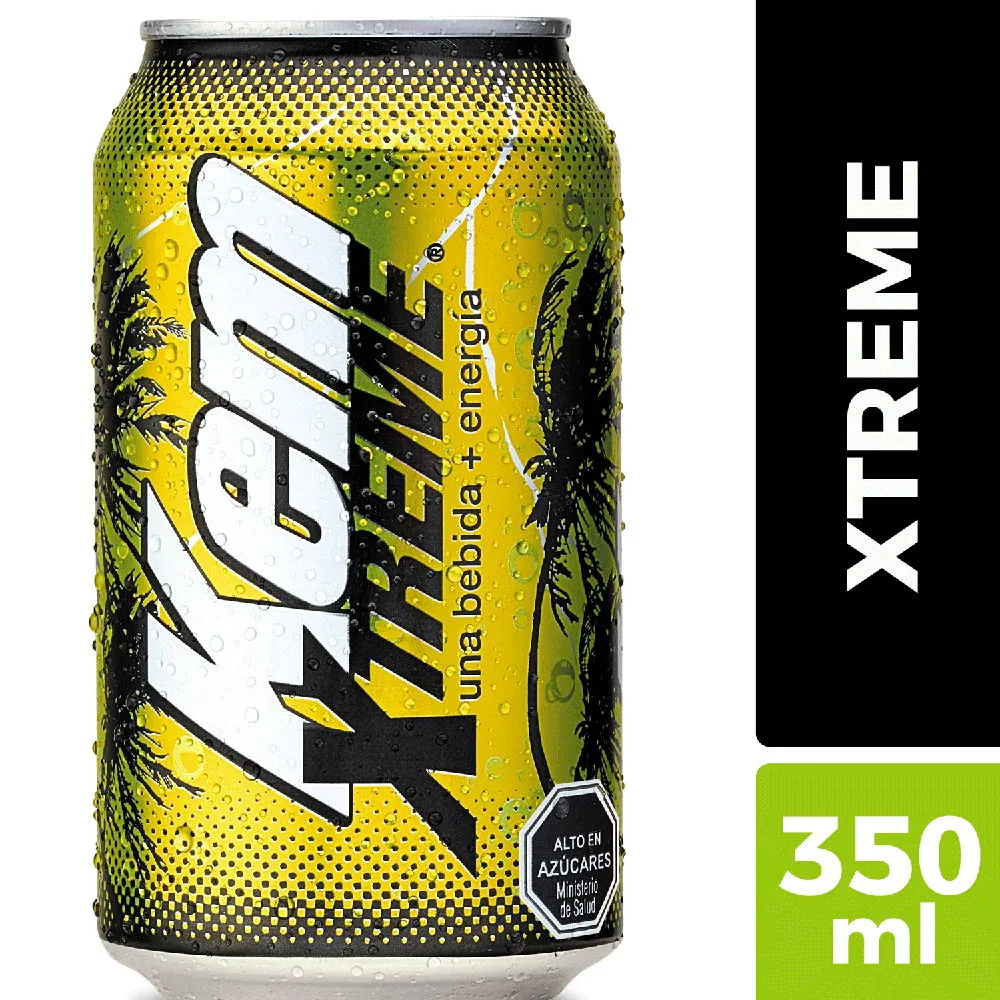 BEBIDA XTREME EN LATA KEM 24X350 ML