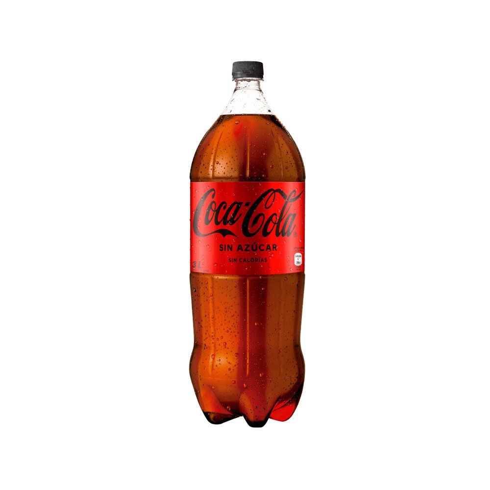 BEBIDA DESECHABLE ZERO COCA COLA ZERO 6X3 LT