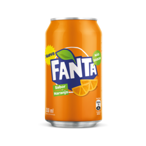 BEBIDA FANTA NARANJA NORMAL LATA  6X350CC