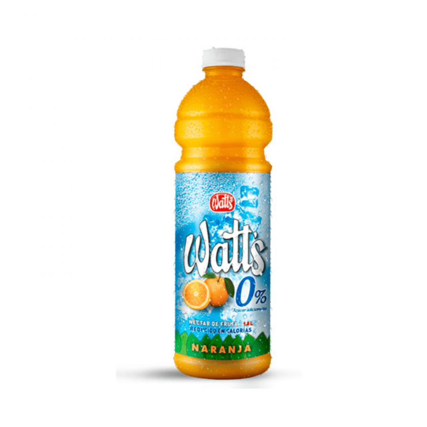 NECTAR NARANJA LIGHT WATT S 6X1.5 LT