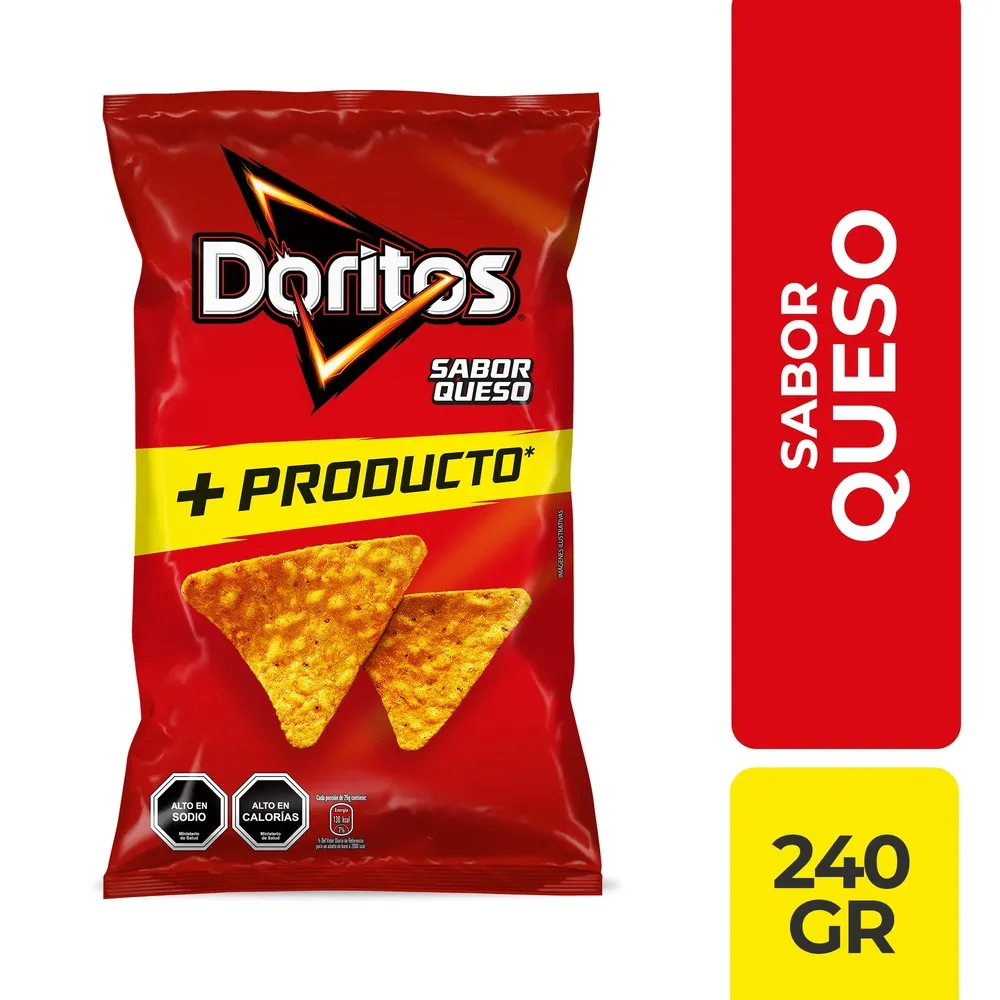 DORITOS QUESO EVERCRISP 14X240GRS