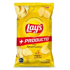 PAPAS LAYS AMERICANAS 12X250GRS