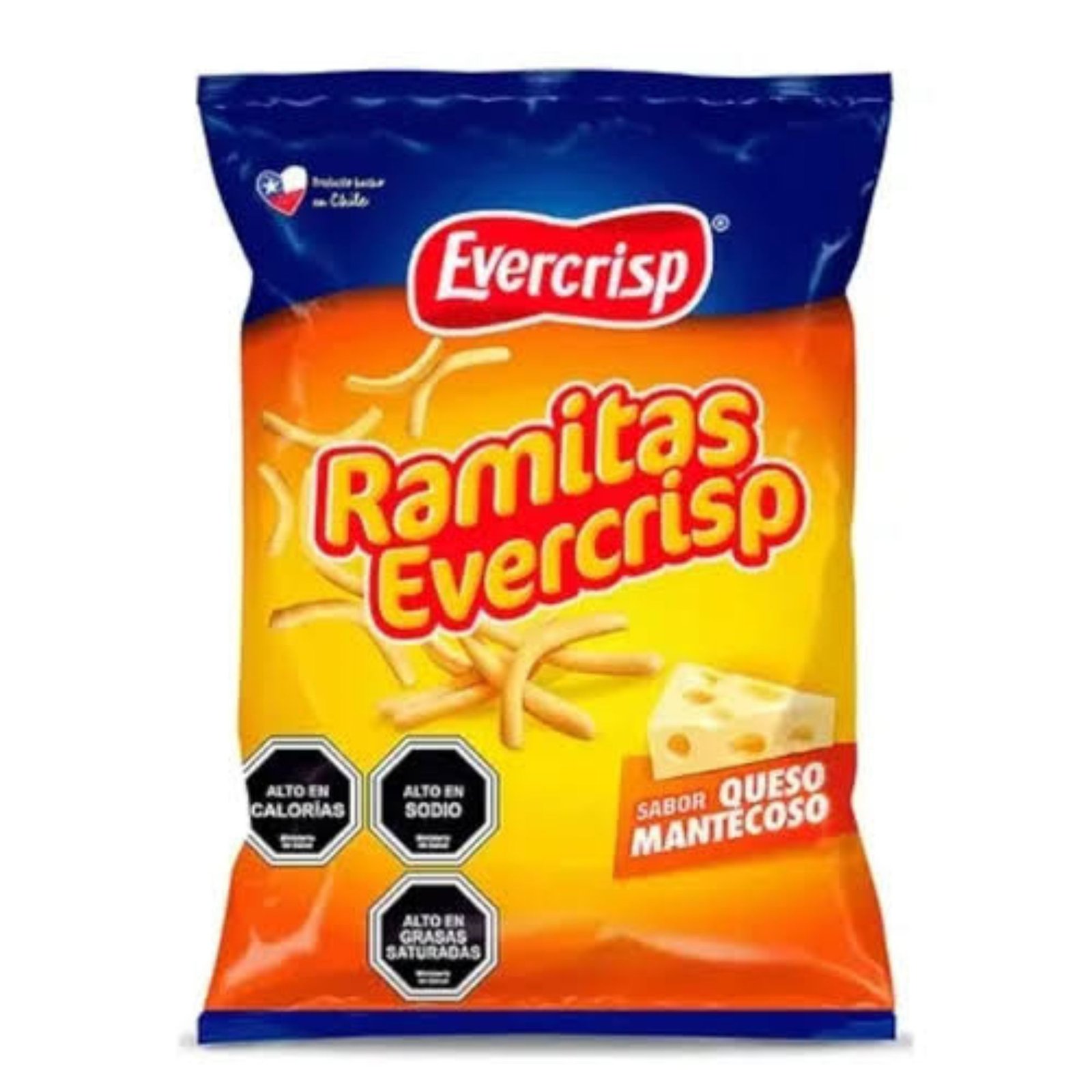 RAMITAS QUESO EVERCRISP 30X90GRS