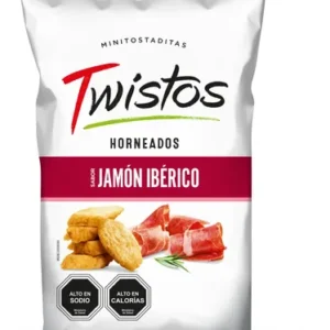 TWISTOS JAMON EVERCRISP  16X100GRS