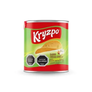PAPAS FRITAS KRYZPO CREMA CEBOLLA 8X6X37GR