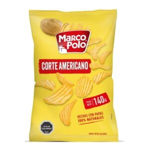 PAPAS FRITAS C/AMERICANO M.POLO 14X140GR