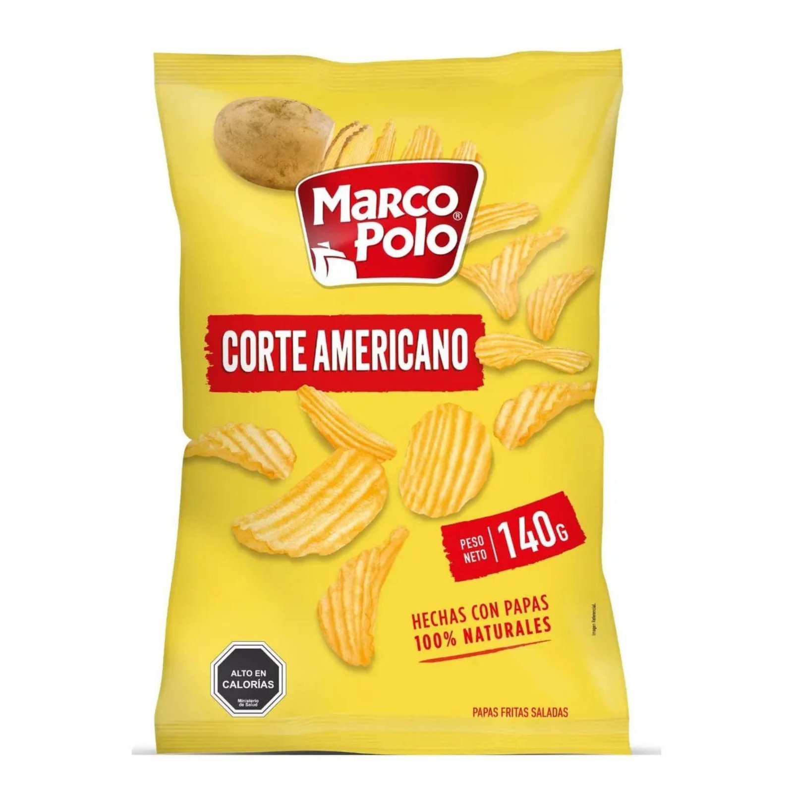 PAPAS FRITAS C/AMERICANO M.POLO 14X140GR