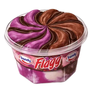 HELADO MINI POSTRE FLAGG CHOC/FDB TRENDY 12X170CC