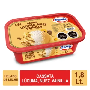HELADO LUCUMA NUEZ VAINILLA TRENDY 6X1800CC