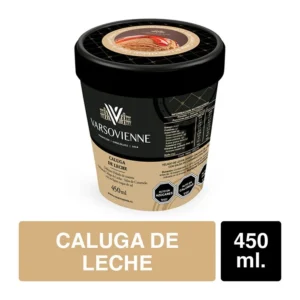 HELADO CALUGA LECHE VARSOVIENNE 6X450CC