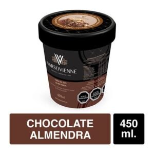 HELADO CHOCOLATE ALMENDRA VARSOVIENNE 6X450CC