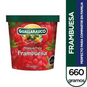HELADO FRAMBUESA GUALLARAUCO 6X660GR
