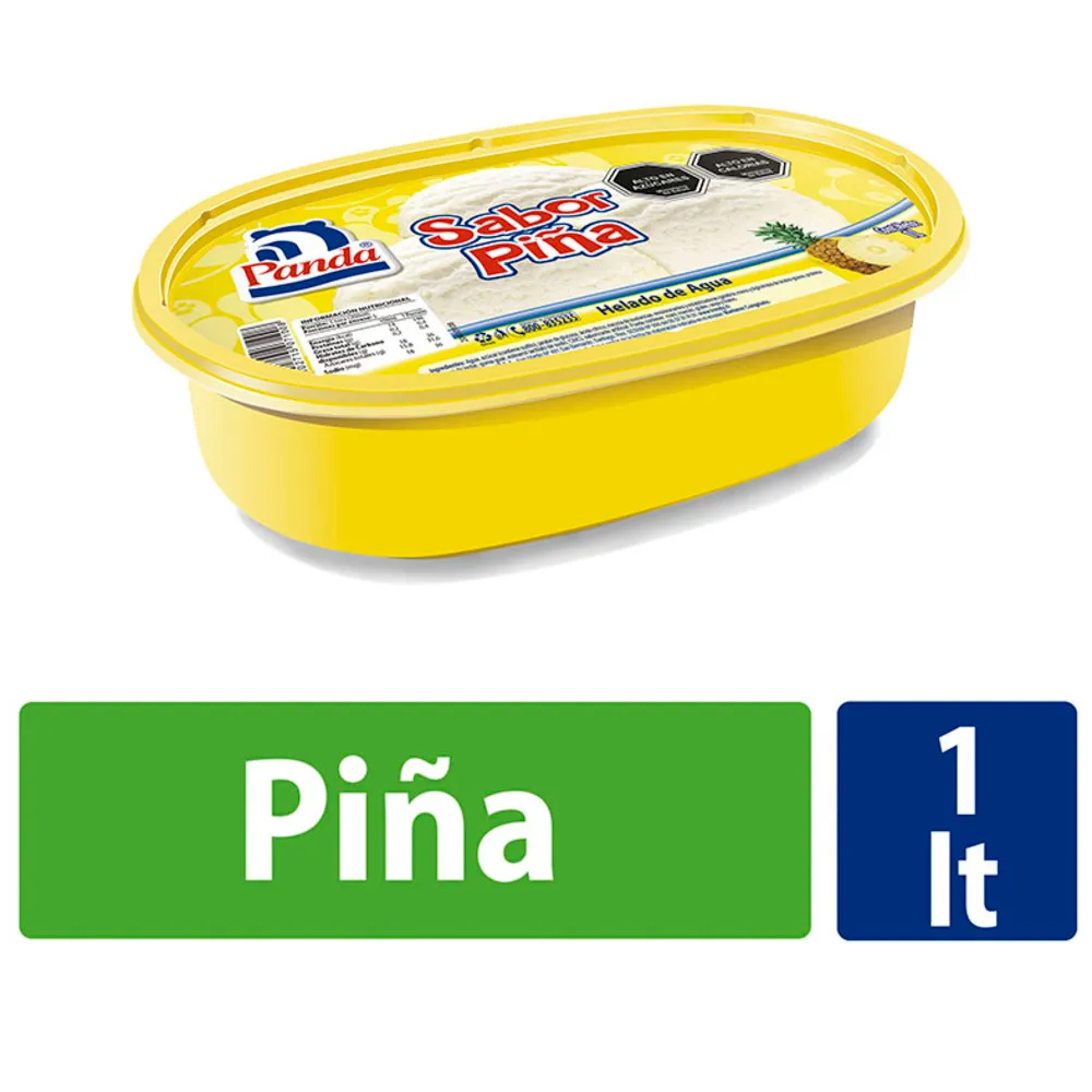 HELADO CASSATA PINA PANDA 6X1LT