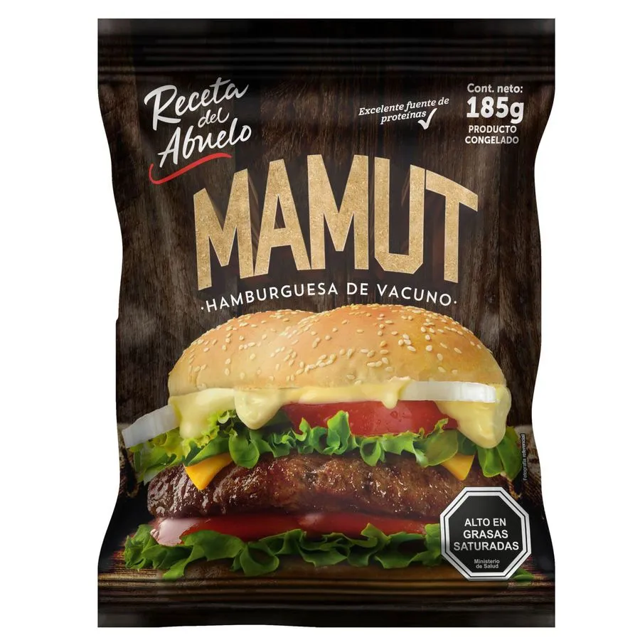 HAMBURGUESA VACUNO RECETA D ABUELO 27X185G