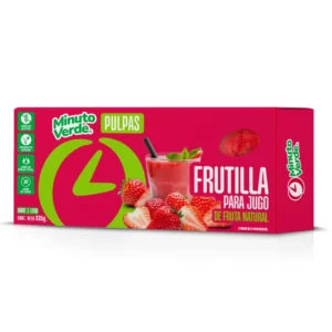 PULPA FRUTILLA MINUTO VERDE 24X335GR