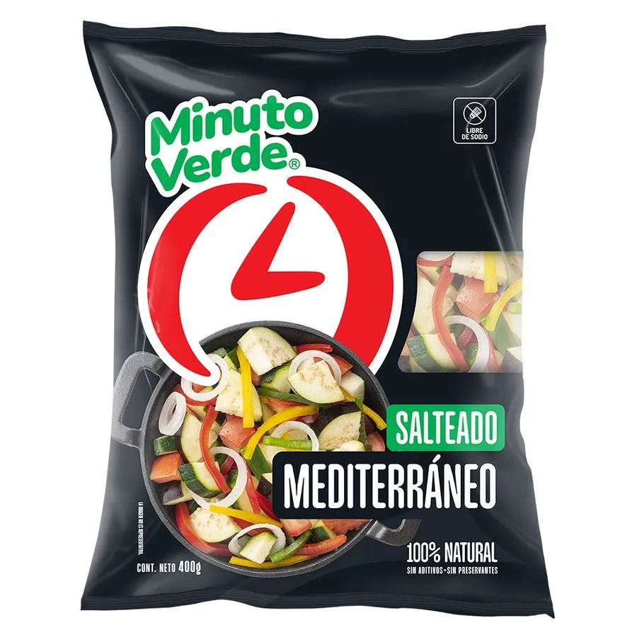 SALTEADO MEDITERRANEO M.VERDE 15X400GR