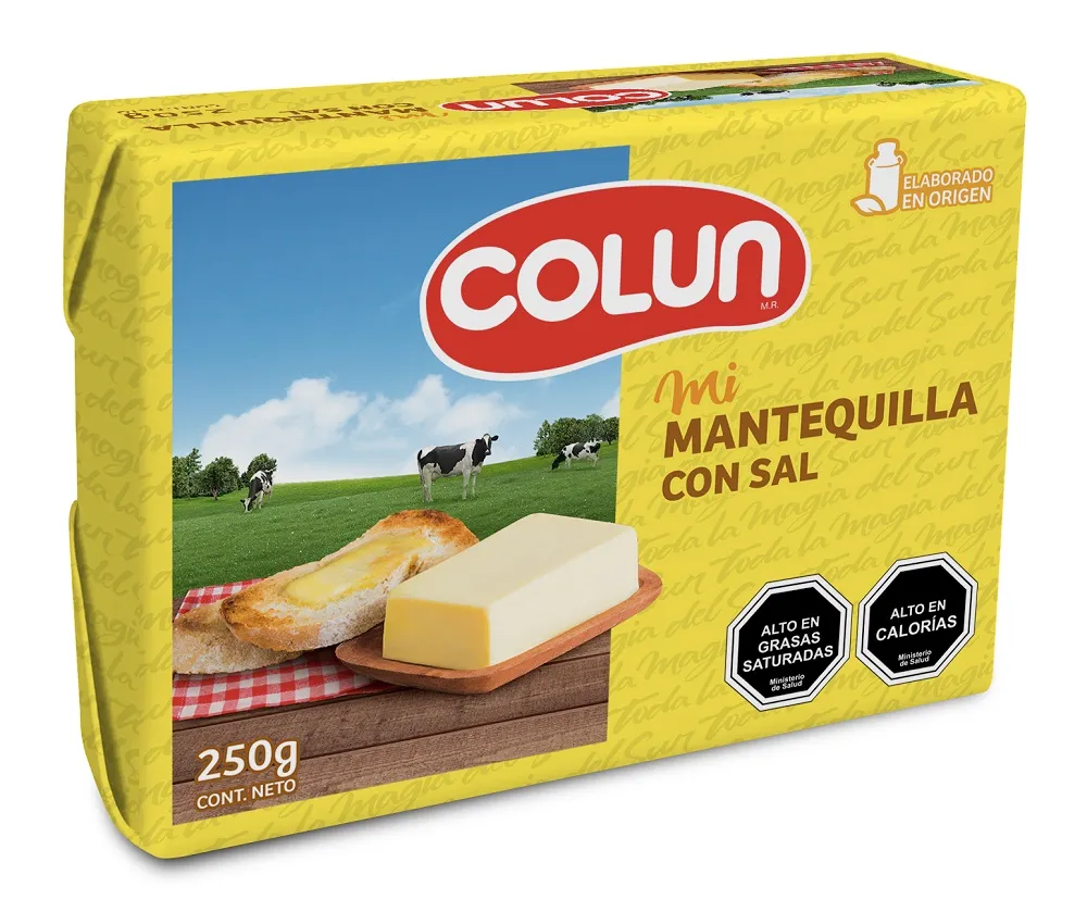 MANTEQUILLA PAN COLUN C/SAL 40X250GR