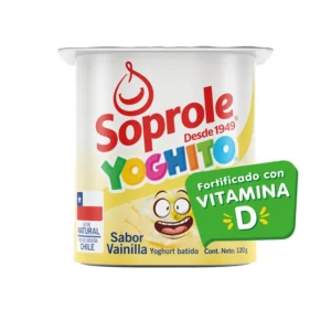 YOGHITO VAINILLA SOPROLE 36X120 GR