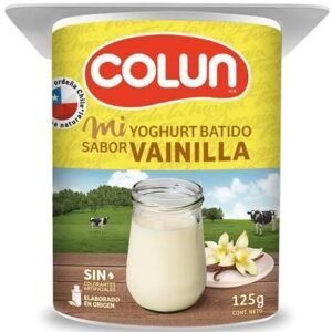 YOGHURT BATIDO VAINILLA  COLUN 48X125GR