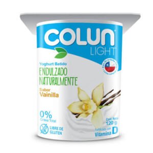 YOGHURT LIGHT VAINILLA COLUN 48X120GR