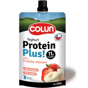 YOGHURT PROTEIN FRUT/PLAT SQUEZZE 24X150GR