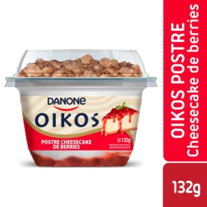 YOGUR GRIEGO CHEESCAKE BERRIES OIKOS 12X132G