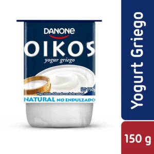 YOGUR GRIEGO NATURAL S/AZUCAR OIKOS 48X150GR