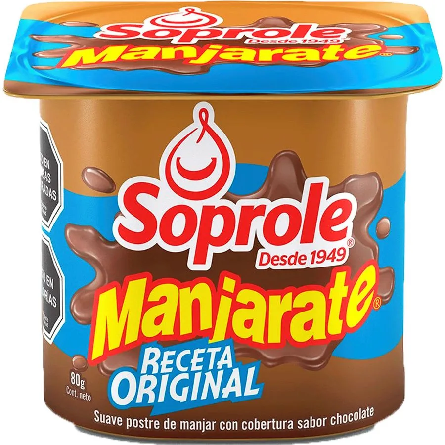 MANJARATE POSTRE SOPROLE 36X80 GR