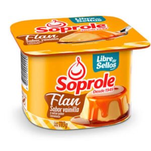 FLAN VAINILLA SOPROLE 36X120 GR