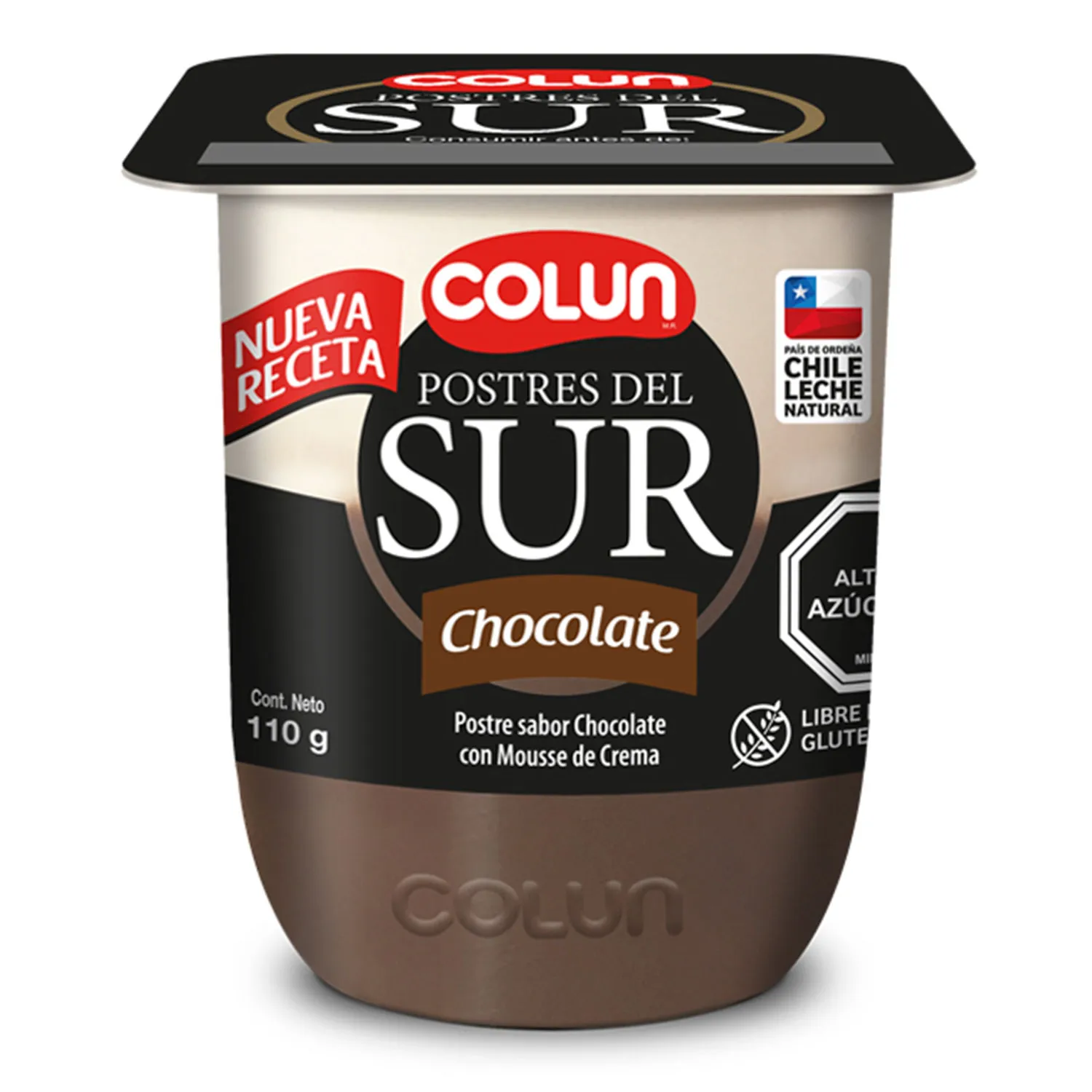 POSTRES DEL SUR CHOCOLATE COLUN 48X110GR