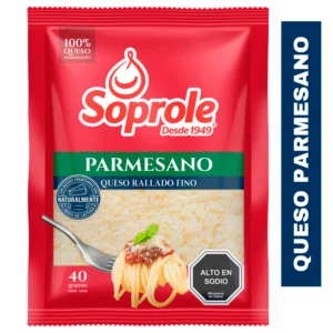 QUESO RALLADO PARMESANO SOPROLE 25X40 GR