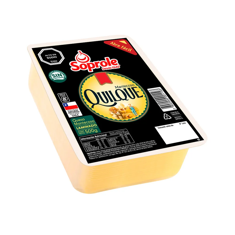 QUESO MANTECOSO QUILQUE 18X500 GR
