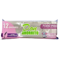 TRAPERO HUMEDO DON AHORRITO LAVANDA 12X12UN