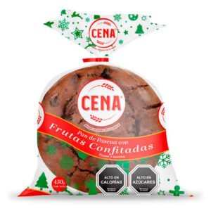 PAN DE PASCUA FRUTA CONFITADA CENA 18X400GR