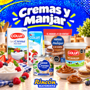 Cremas y Manjar