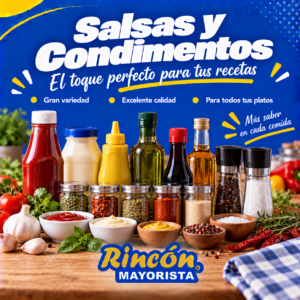Salsas y Condimentos